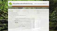 Desktop Screenshot of aboutalternativemedicine.org